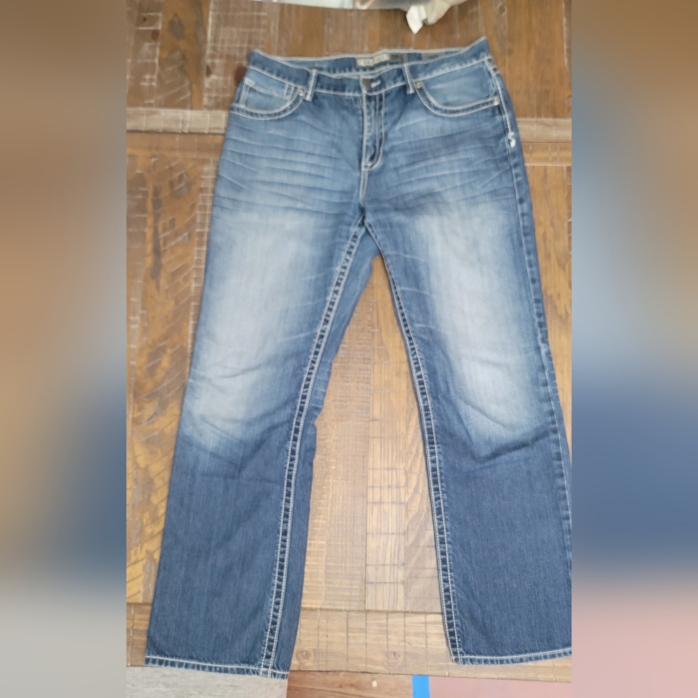 Mens BKE Tyler Straight jeans 34R